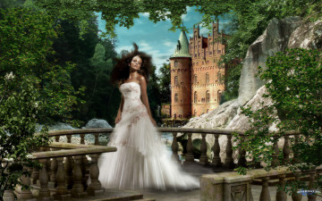 Картинка фэнтези девушки