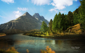 Картинка природа реки озера