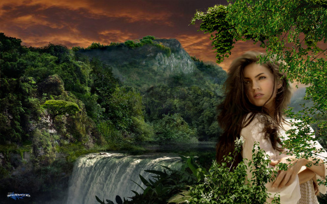 Обои картинки фото фэнтези, девушки
