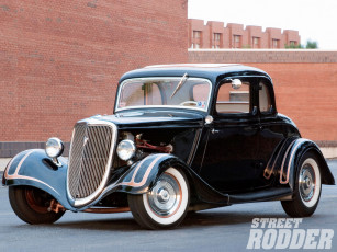 Картинка 1934 five window coupe автомобили custom classic car