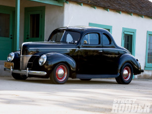 Картинка 1940 ford deluxe coupe автомобили custom classic car