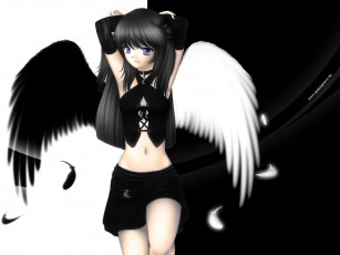 Картинка аниме angels demons