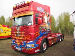 Картинка автомобили scania