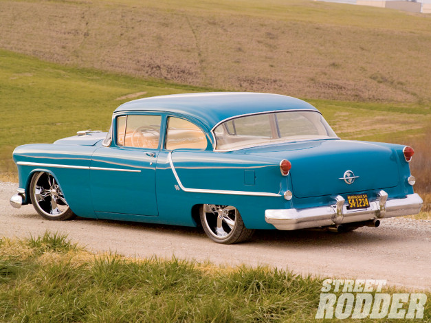 Обои картинки фото 1954, oldsmobile, sedan, автомобили