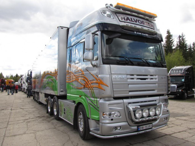 Обои картинки фото автомобили, daf