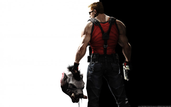 Обои картинки фото duke, nukem, forever, art, видео, игры