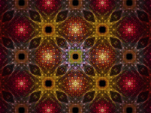 Картинка 3д графика fractal фракталы узор абстракция