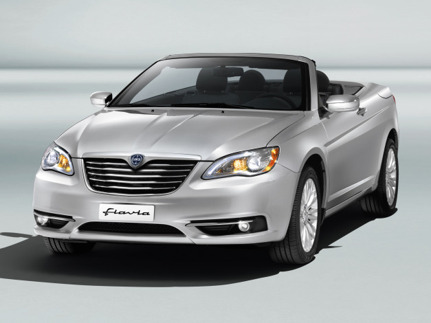 Обои картинки фото lancia, flavia, cabrio, автомобили