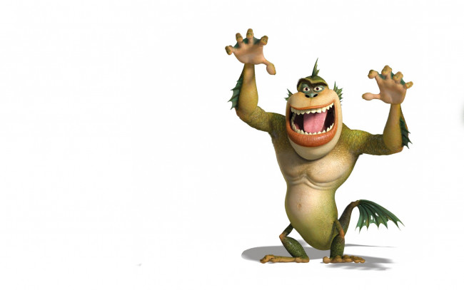 Обои картинки фото монстры, против, пришельцев, мультфильмы, monstres, contre, aliens, monsters, vs