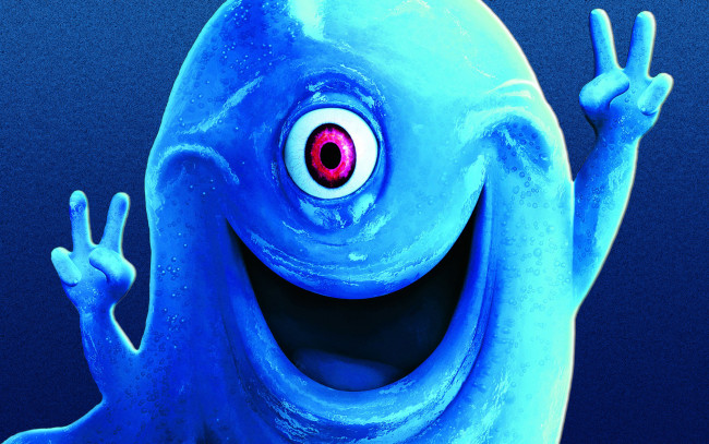 Обои картинки фото монстры, против, пришельцев, мультфильмы, monstres, contre, aliens, monsters, vs