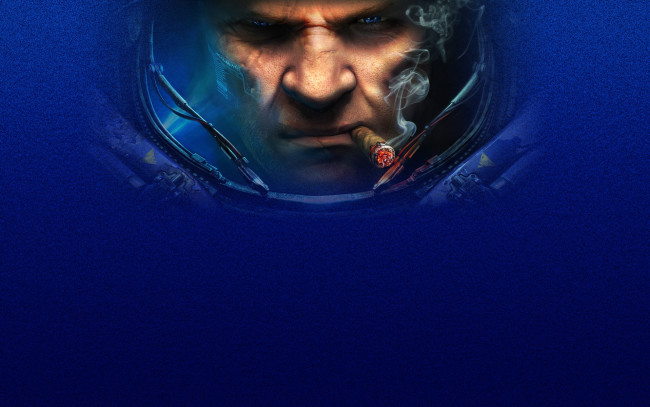 Обои картинки фото starcraft, видео, игры, ii, heart, of, the, swarm, сигара, синий