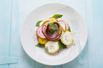 Картинка еда салаты закуски салат тарелка вилка