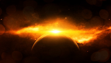 Картинка космос арт планеты