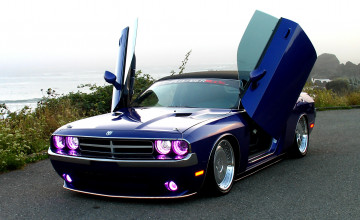 обоя автомобили, dodge, challenger