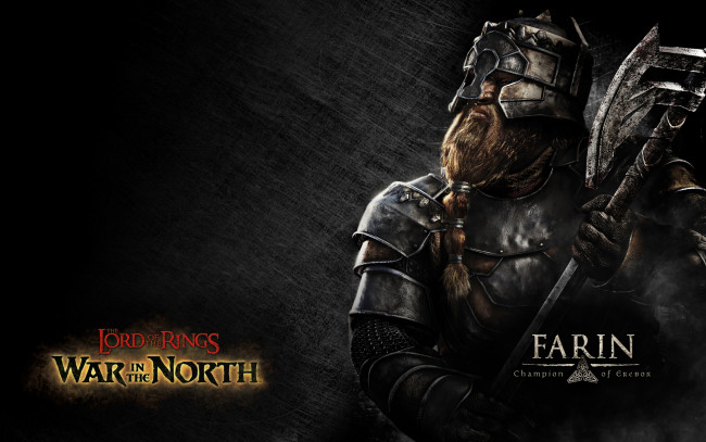 Обои картинки фото the, lord, of, rings, war, in, north, видео, игры, борода, воин