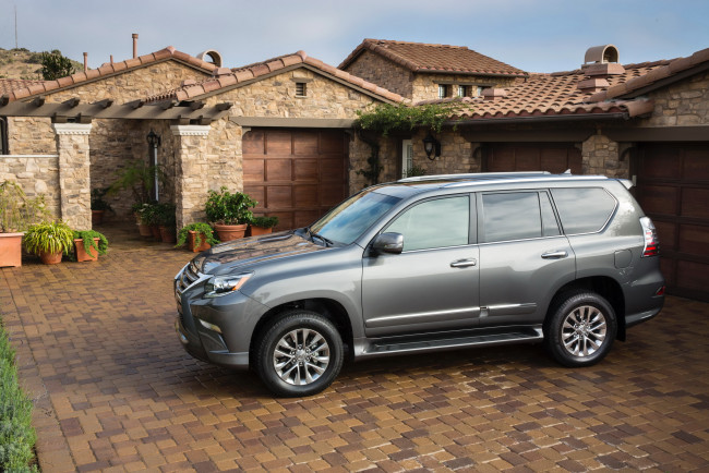 Обои картинки фото 2014, lexus, gx, 460, автомобили, гараж, дом