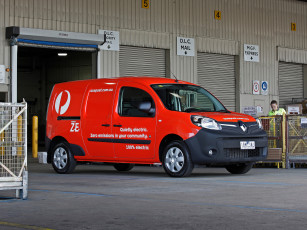 Картинка автомобили renault au post z-e maxi kangoo красный 2014г