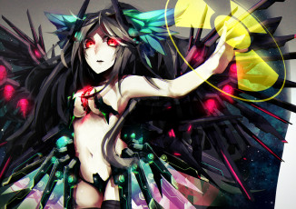 Картинка аниме touhou reiuji utsuho