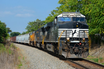 обоя техника, поезда, дорога, железная, состав, локомотив