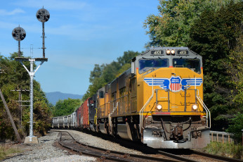 Картинка техника поезда локомотив дорога железная состав