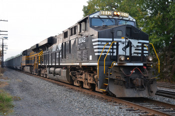 Картинка техника поезда состав дорога железная локомотив