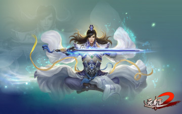 Картинка видео+игры ~~~другое~~~ кимоно магия меч парень