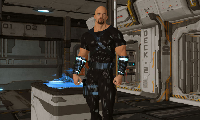 Обои картинки фото 3д графика, люди , people, взгляд, мужчина