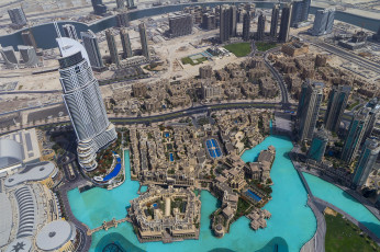 Картинка dubai города дубай+ оаэ башня панорама