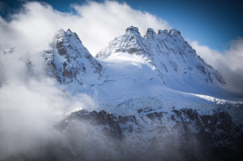 Картинка природа горы туман