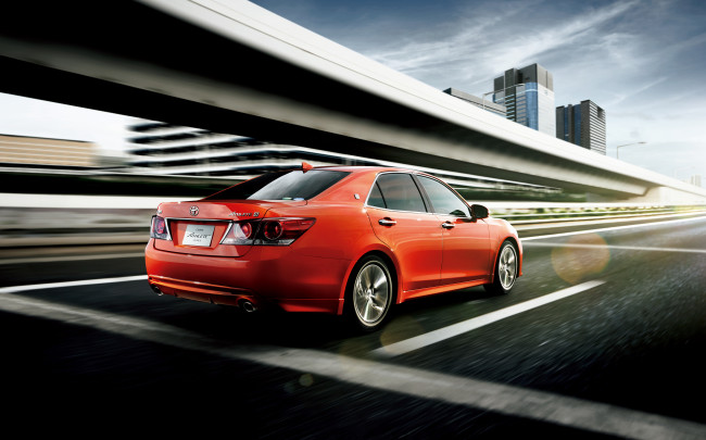 Обои картинки фото автомобили, toyota, crown, 2015г, s210, athlete, g