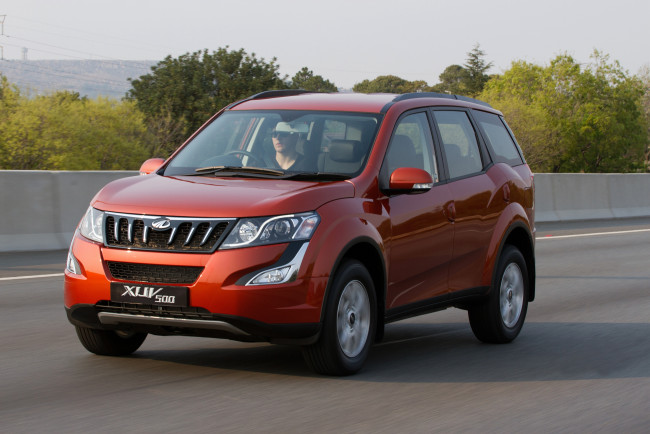 Обои картинки фото автомобили, mahindra, 2015г, xuv500