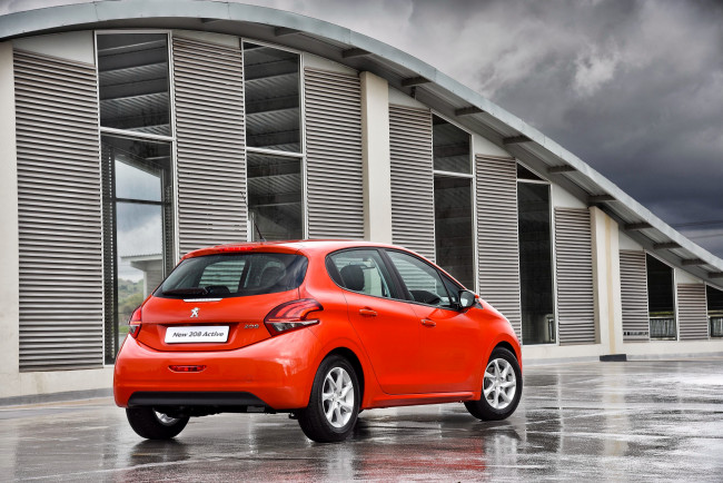 Обои картинки фото автомобили, peugeot, 2015г, za-spec, 5-door, 208, gt, line