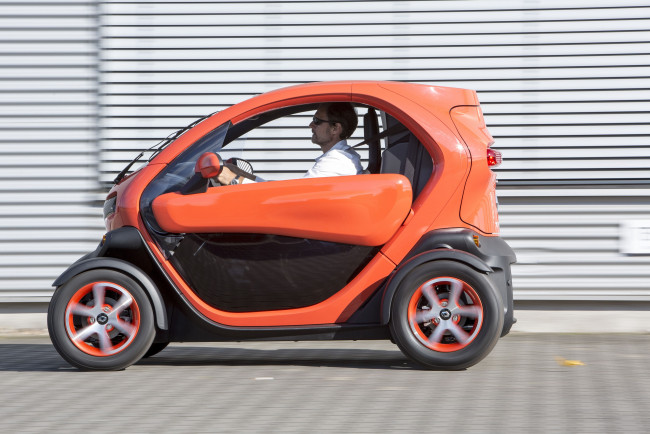 Обои картинки фото автомобили, renault, twizy, 2013г, cargo, z, e