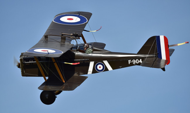 Обои картинки фото raf se5a, авиация, боевые самолёты, биплан