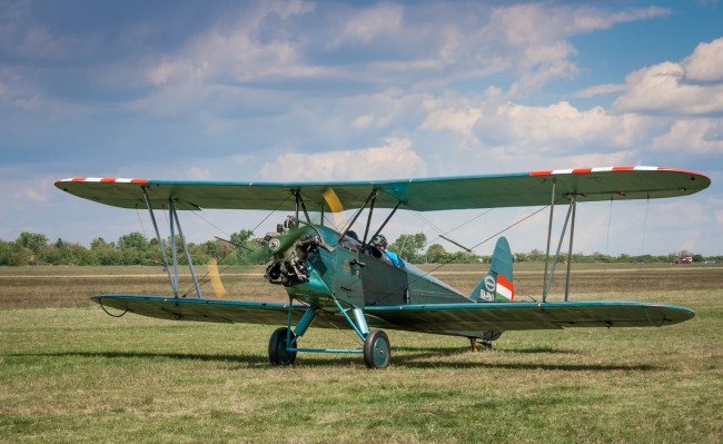 Обои картинки фото авиация, лёгкие одномоторные самолёты, биплан