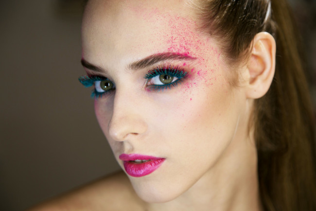 Обои картинки фото девушки, -unsort , лица,  портреты, макияж, лицо, юлия