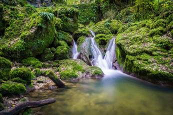 Картинка природа водопады простор