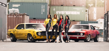 Картинка автомобили -авто+с+девушками camaro