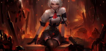 Картинка аниме girls+frontline girls frontline