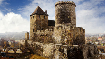 Картинка the+bedzin+castle+польша города замки+польши the bedzin castle польша