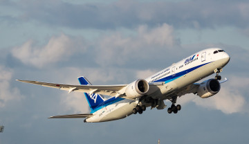 Картинка boeing+787 авиация пассажирские+самолёты авиалайнер