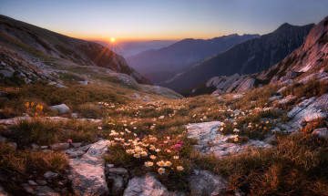 Картинка природа горы простор