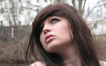 Картинка календари девушки лицо