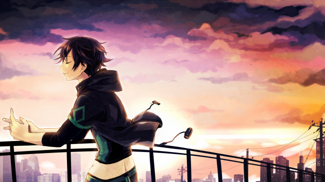 Обои картинки фото аниме, utau, парень