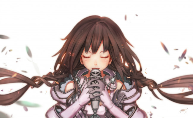 Обои картинки фото аниме, utau, девушка