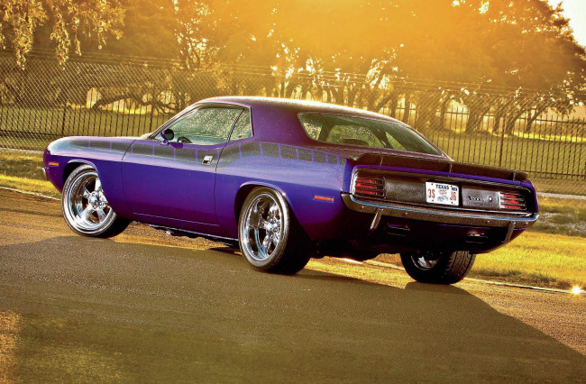 Обои картинки фото 1970-plymouth-barracuda, автомобили, plymouth