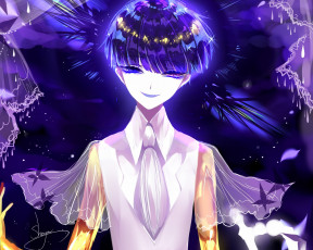 Картинка аниме houseki+no+kuni девушка