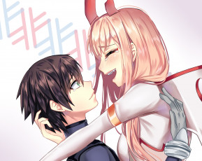 Картинка аниме darling+in+the+frankxx девушка милый во франксе darling in the frankxx