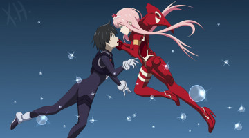 Картинка аниме darling+in+the+frankxx девушка милый во франксе darling in the frankxx