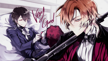 Картинка аниме bungou+stray+dogs бродячие псы литературные гении